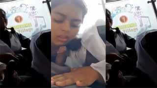 Teen Student Deep Blowjob In School Bus – Group Sex Mms